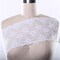 1 Yard White Ultra Wide Stretch Floral Lace Trim Scalloped Elastic Ribbon